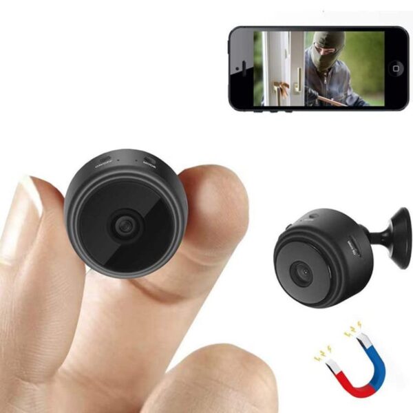 Full HD Wi-Fi Wireless Security Camera 1080p Audio Video Live View Low Light Vision Motion Detection Video Recorder for Home Office