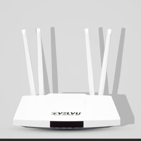 VELVU WRV-750 5G & 4G Mobile Sim Based Wi-Fi Router with Four Antenna.