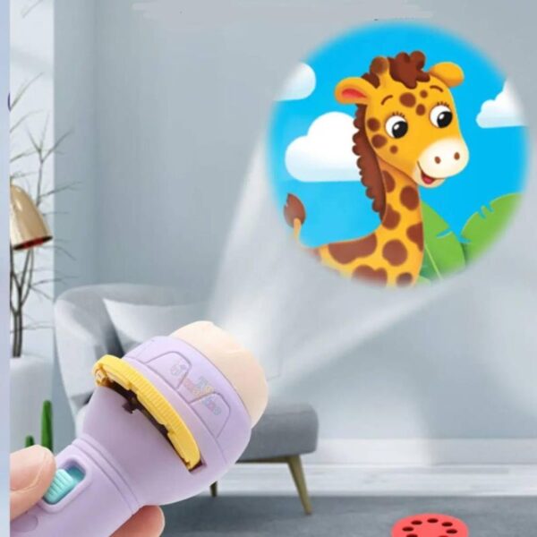 Toy Imagine Projector Torch for Kids Creativity Toy Children Flashlight Projection Light