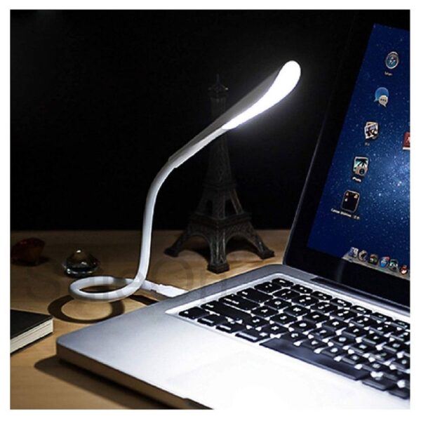 SWAPKART Portable Flexible Adjustable Eye Protection USB LED Desk Light Table Lamp for Reading.