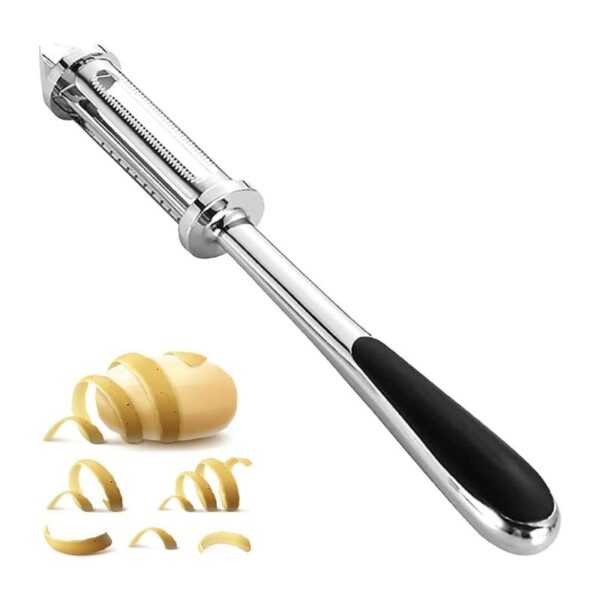 3 in 1 Multifunctional Vegetable, Fruit Peelers, Stainless Steel Peeler.